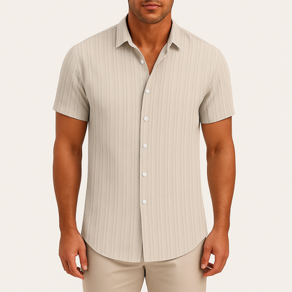 Marchmel | Homme Chemise en Coton Rayée
