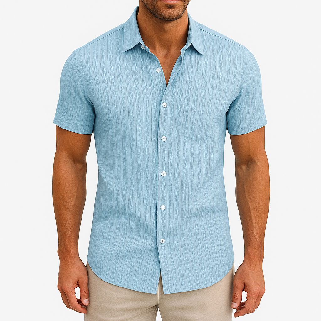 Marchmel | Homme Chemise en Coton Rayée