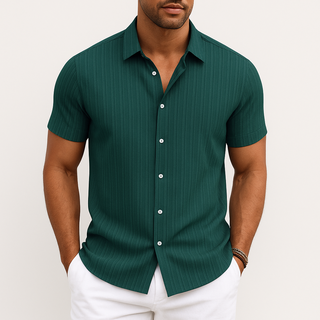 Marchmel | Homme Chemise en Coton Rayée