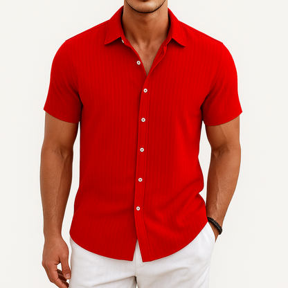 Marchmel | Homme Chemise en Coton Rayée