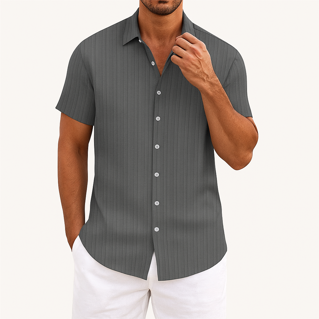 Marchmel | Homme Chemise en Coton Rayée