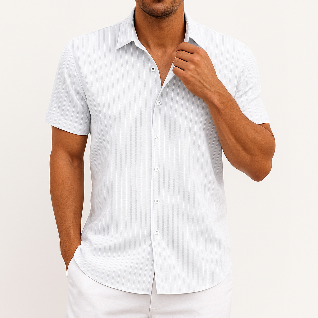 Marchmel | Homme Chemise en Coton Rayée
