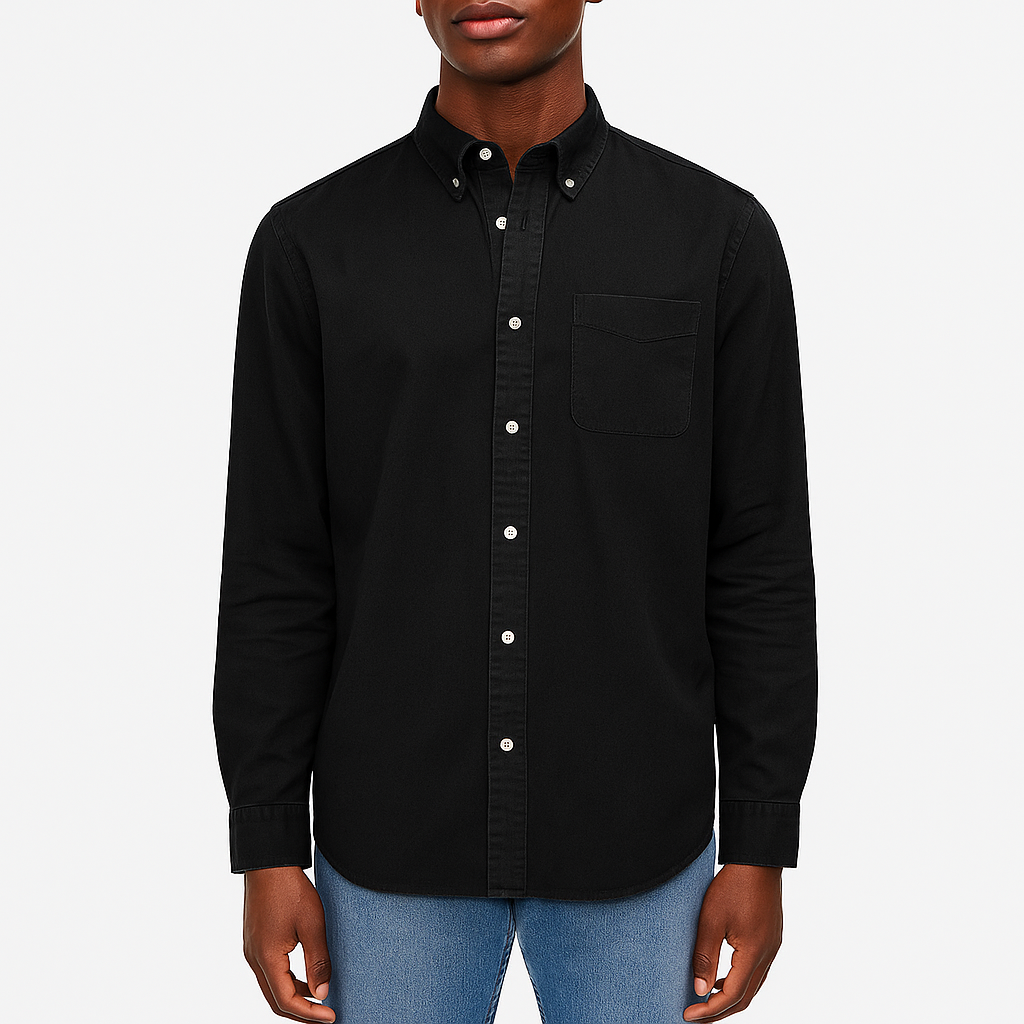 Marchmel | Homme Chemise en Denim Boutonnée
