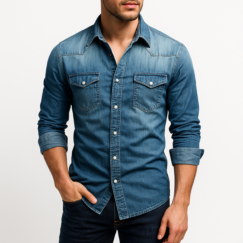 Marchmel | Homme Chemise en Jean Western