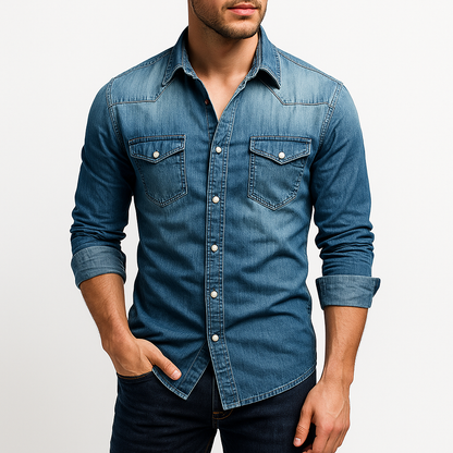 Marchmel | Homme Chemise en Jean Western