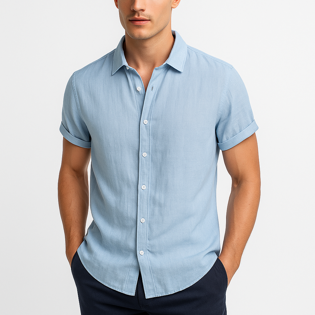 Marchmel | Homme Chemise en Lin Classique