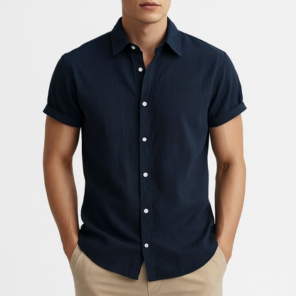 Marchmel | Homme Chemise en Lin Classique
