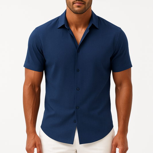 Marchmel | Homme Chemise en Lin Pierre
