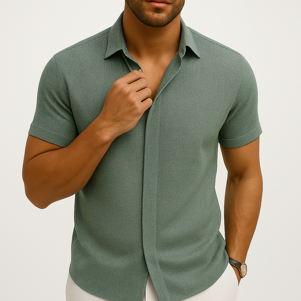 Marchmel | Homme Chemise en Lin Pierre
