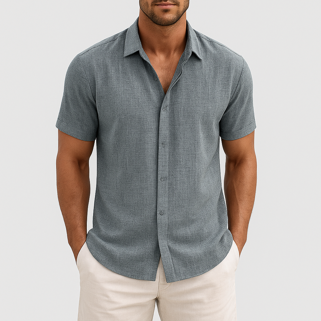 Marchmel | Homme Chemise en Lin Raffinée