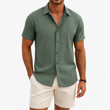 Marchmel | Homme Chemise en Lin Raffinée