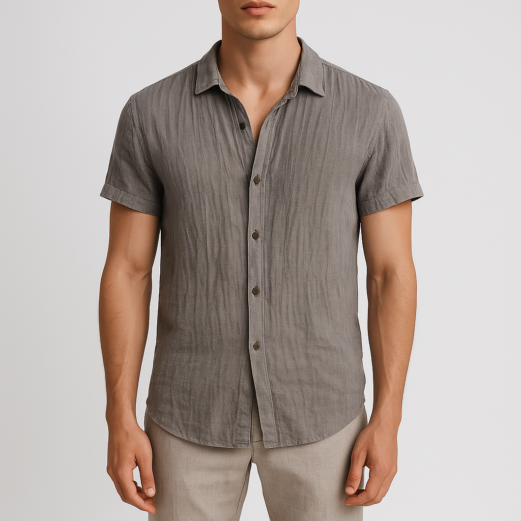 Marchmel | Homme Chemise en Lin d'Été