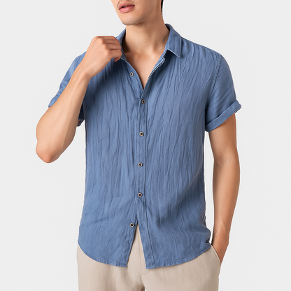 Marchmel | Homme Chemise en Lin d'Été