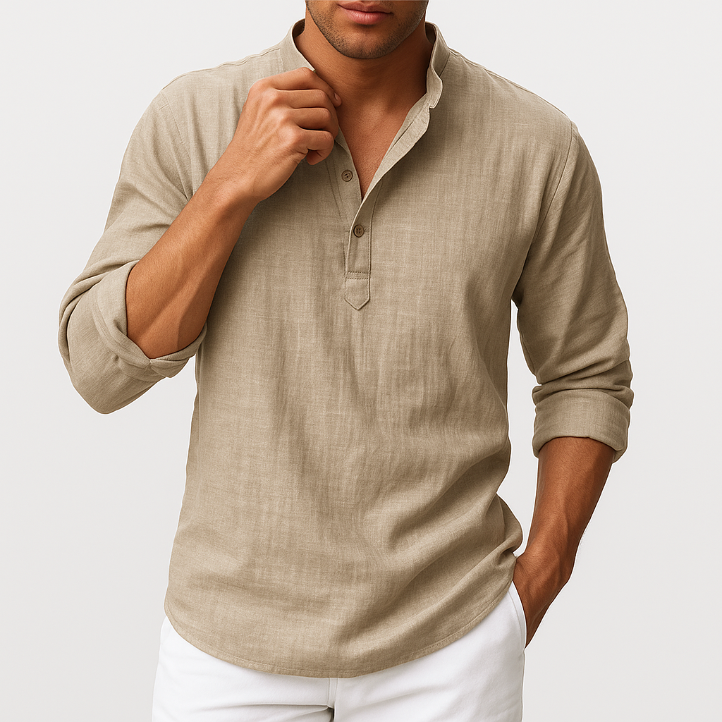 Marchmel | Homme Chemise en Mélange Lin