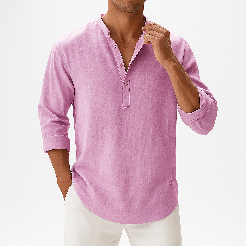 Marchmel | Homme Chemise en Mélange Lin