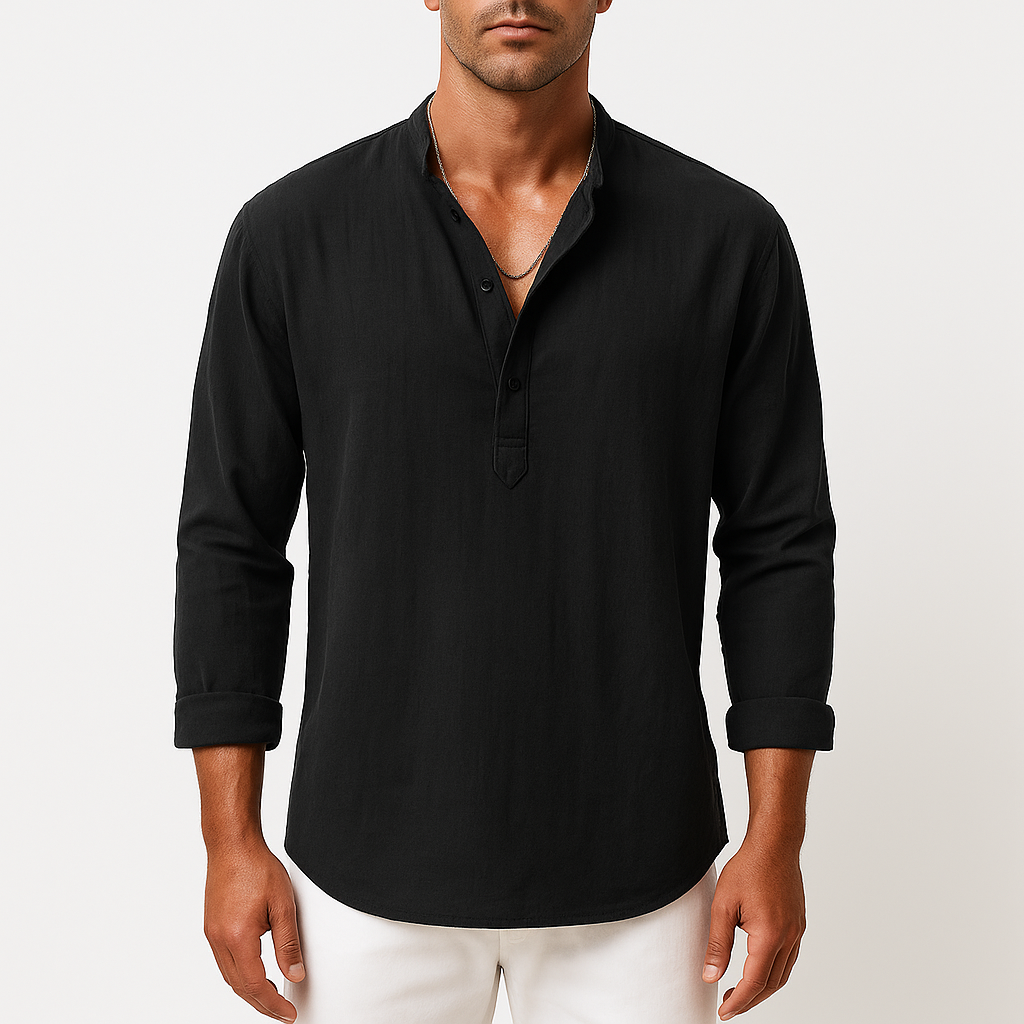 Marchmel | Homme Chemise en Mélange Lin