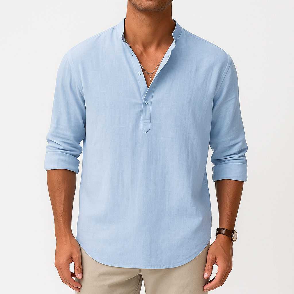 Marchmel | Homme Chemise en Mélange Lin