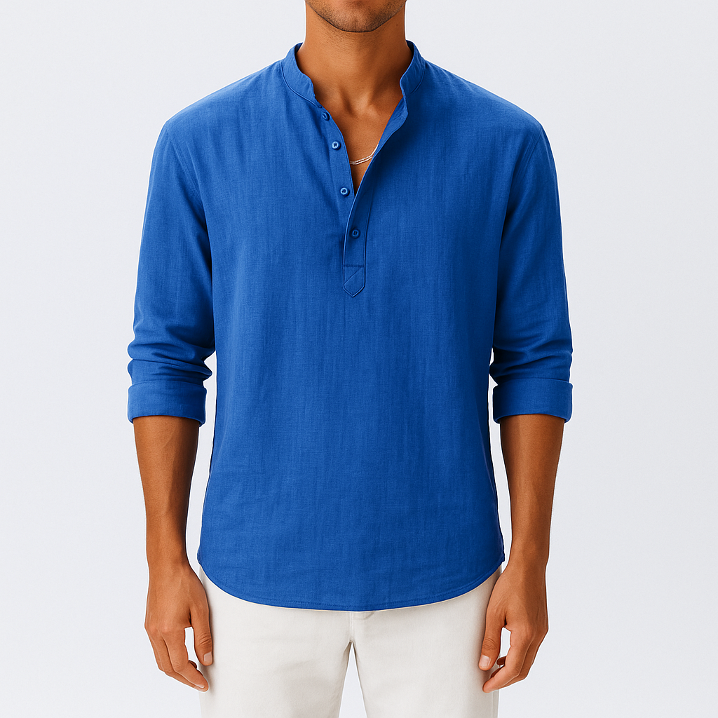 Marchmel | Homme Chemise en Mélange Lin