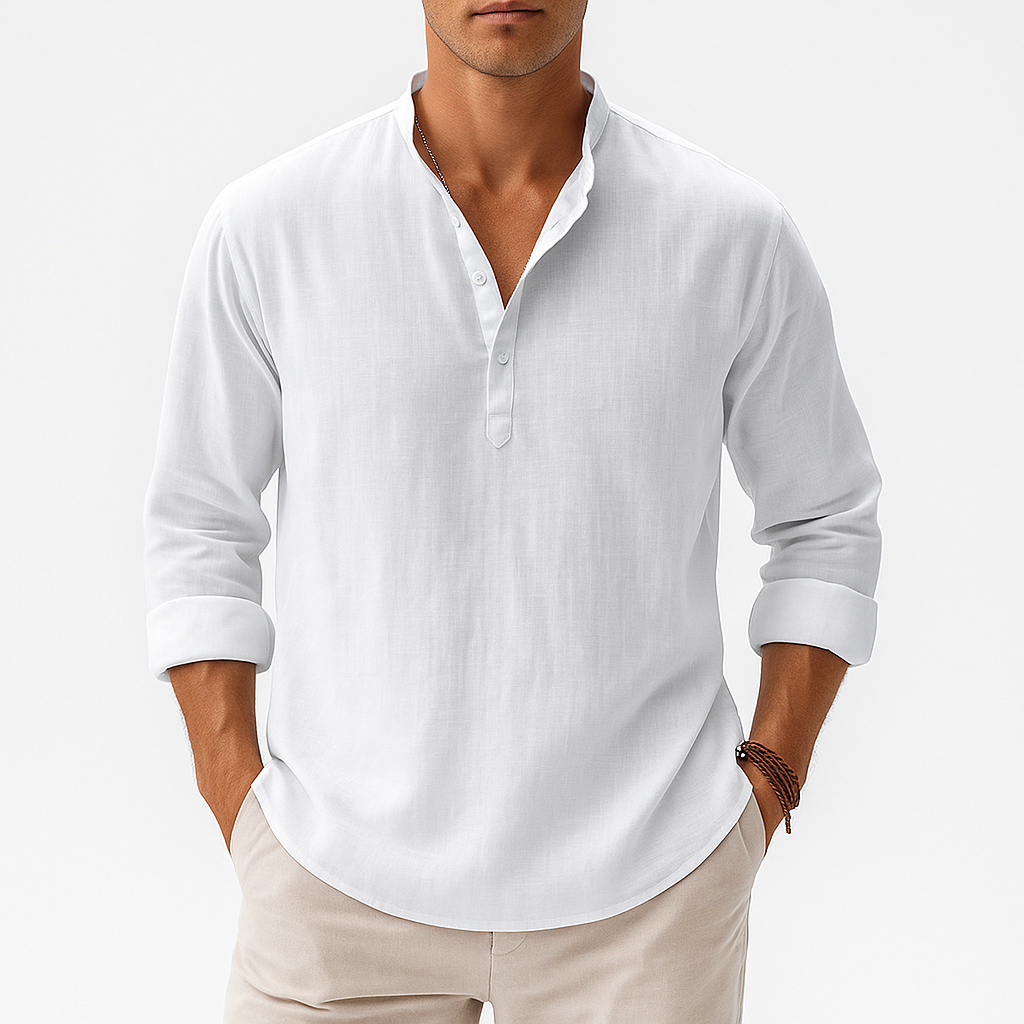 Marchmel | Homme Chemise en Mélange Lin