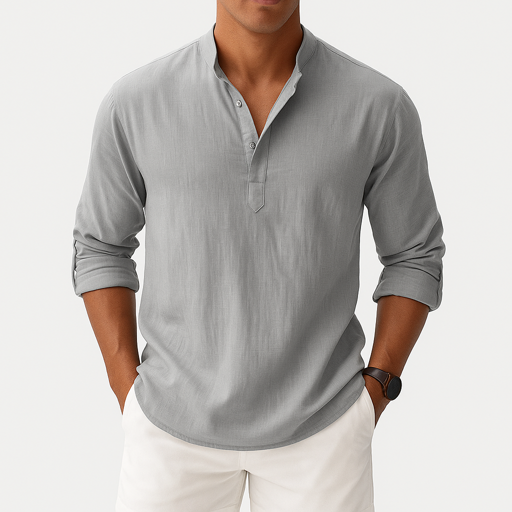 Marchmel | Homme Chemise en Mélange Lin