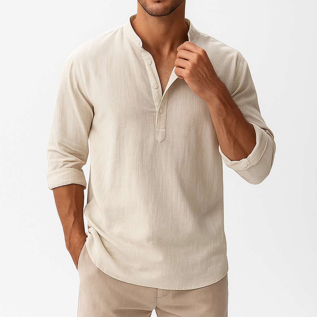Marchmel | Homme Chemise en Mélange Lin