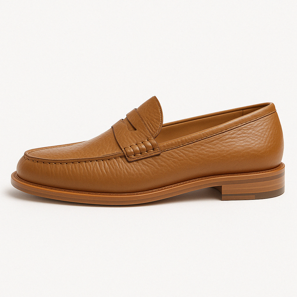 Marchmel | Homme Mocassins en Cuir Lisse Élégants
