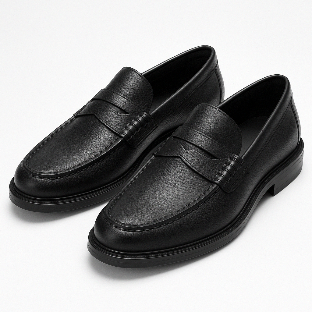 Marchmel | Homme Mocassins en Cuir Lisse Élégants