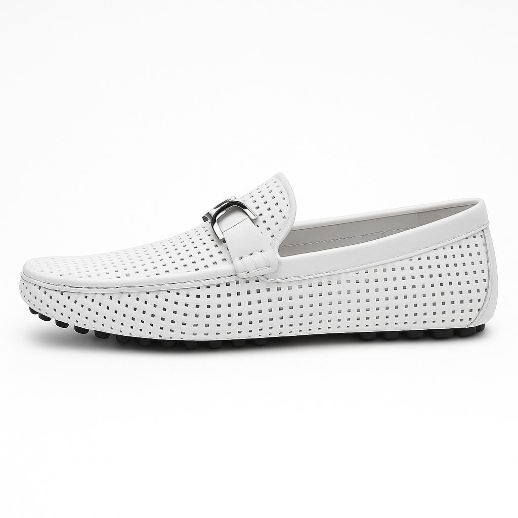 Marchmel | Homme Mocassins en Cuir Véritable Premium