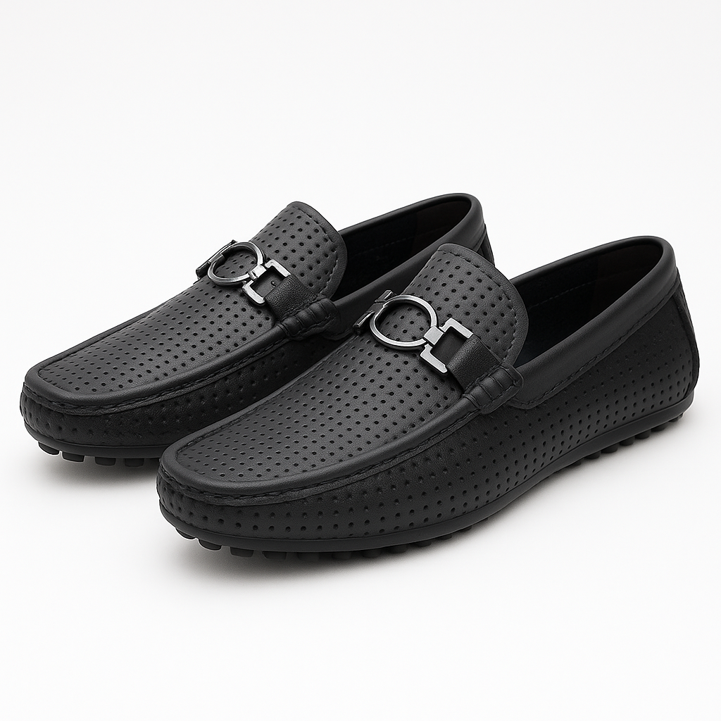 Marchmel | Homme Mocassins en Cuir Véritable Premium