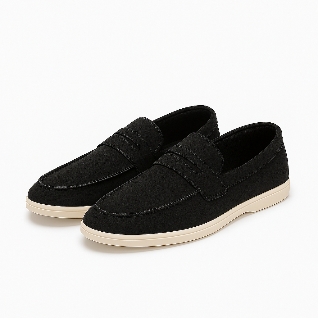 Marchmel | Homme Mocassins en Suède Cousus Main