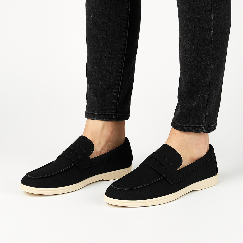 Marchmel | Homme Mocassins en Suède Cousus Main