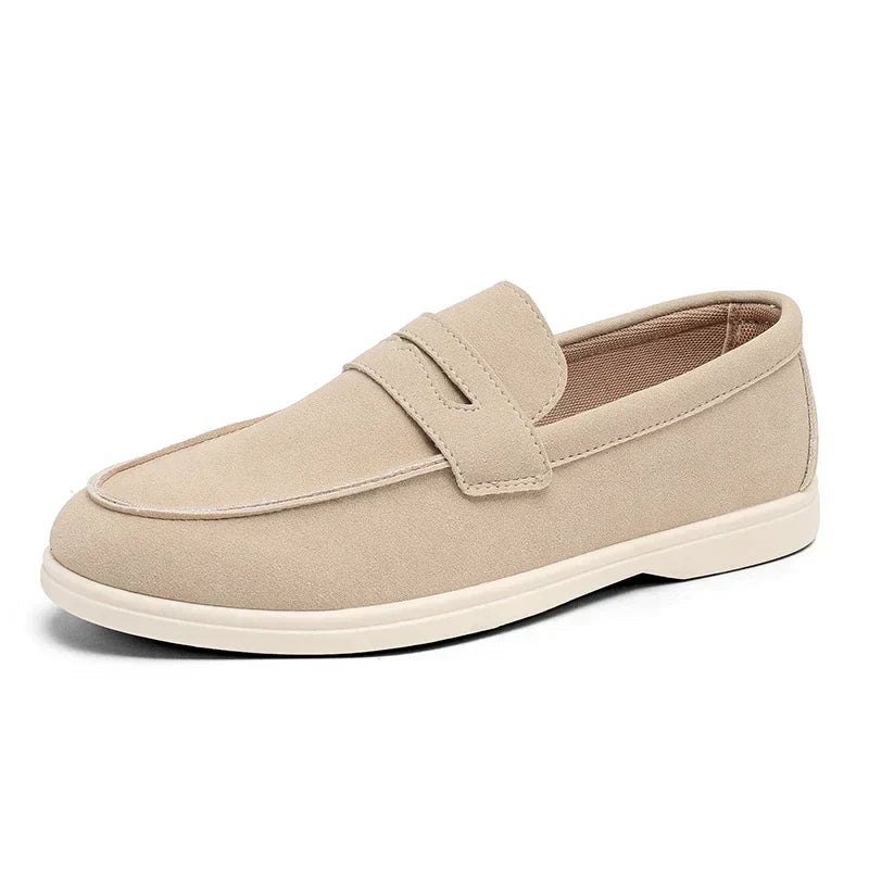 Marchmel | Homme Mocassins en Suède Cousus Main