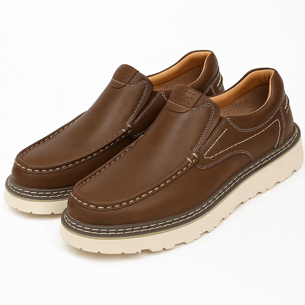 Marchmel | Homme Mocassins en cuir poli