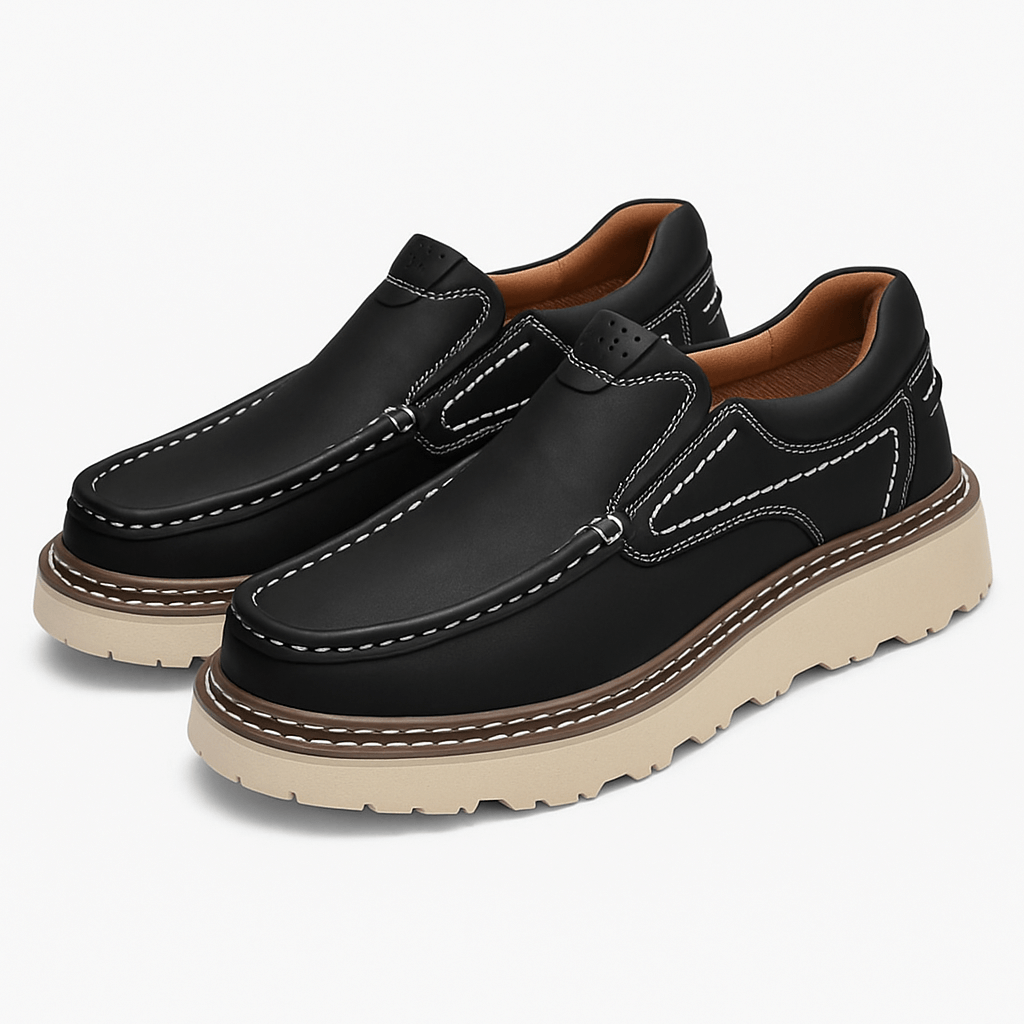 Marchmel | Homme Mocassins en cuir poli