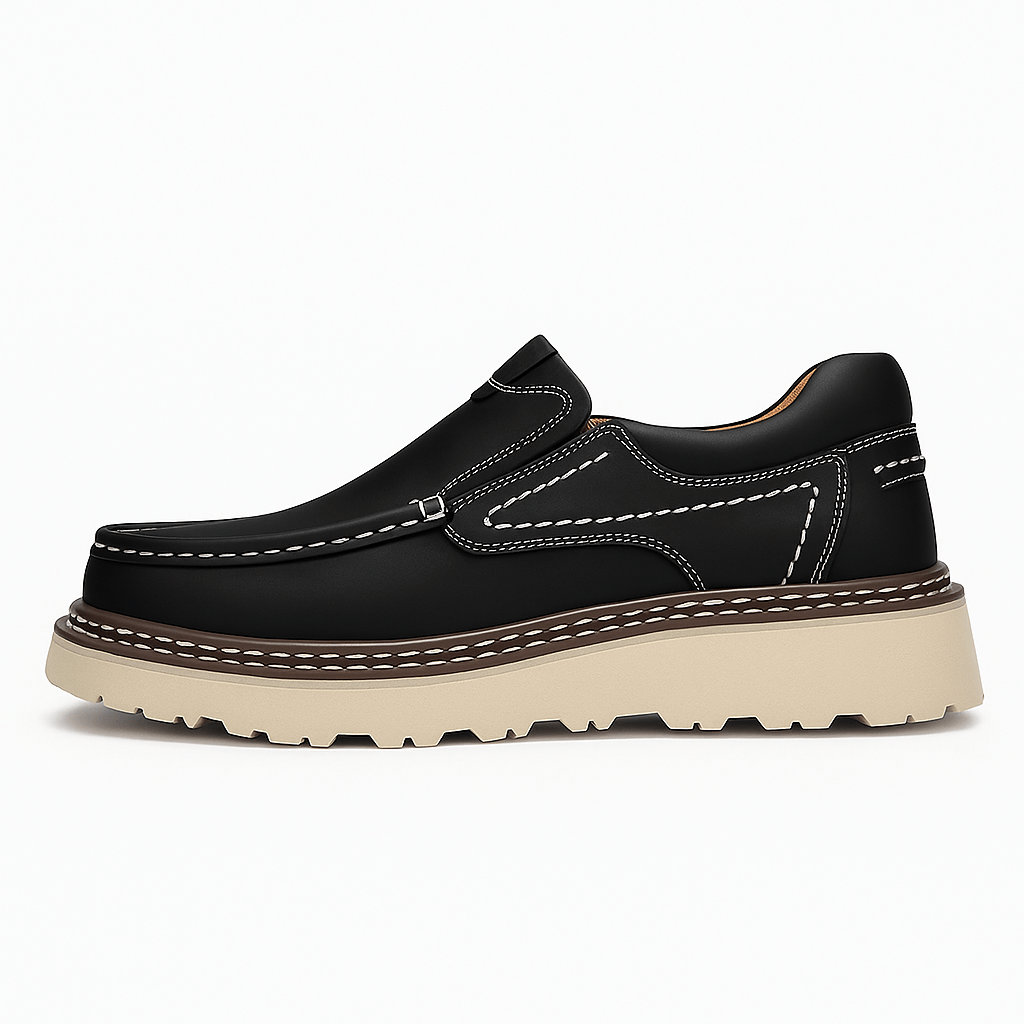 Marchmel | Homme Mocassins en cuir poli