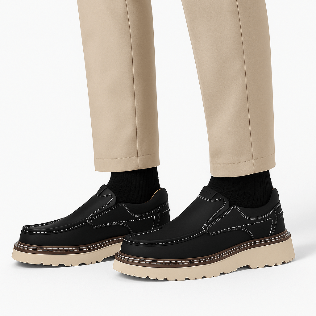 Marchmel | Homme Mocassins en cuir poli