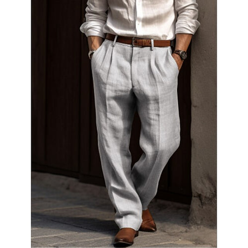 Marchmel | Homme Pantalon Lin Chic Été