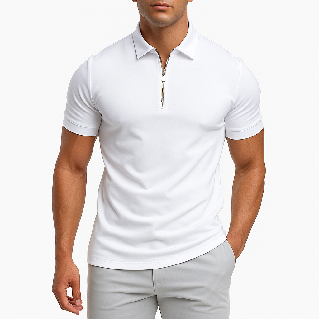 Marchmel | Homme Polo Style Zippé
