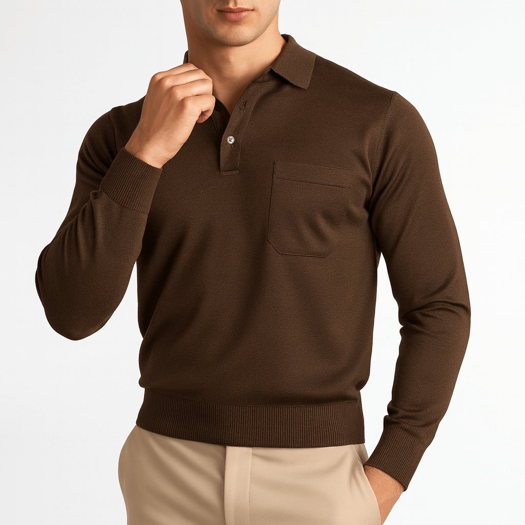 Marchmel | Homme Pull Polo en Laine