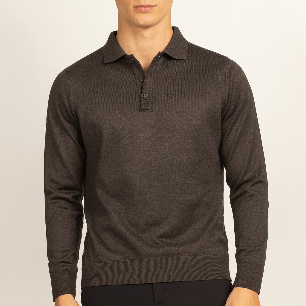 Marchmel | Homme Pull Polo en Laine