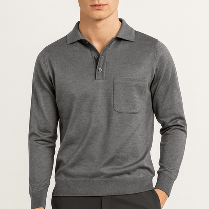 Marchmel | Homme Pull Polo en Laine