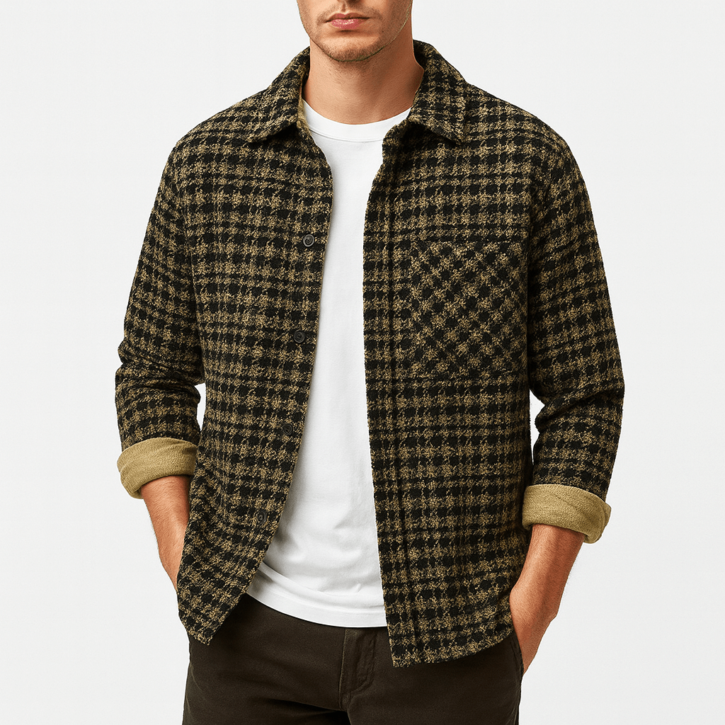 Marchmel | Homme Veste Chemise à Carreaux