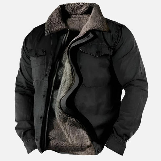 Marchmel | Homme Veste Hiver Doublée Sherpa Chaude
