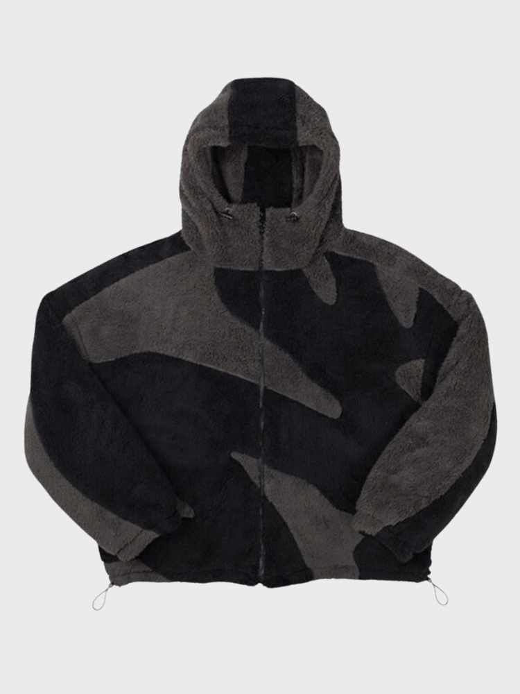 Marchmel | Homme Veste Polaire Zippée Hiver À Capuche Chaude