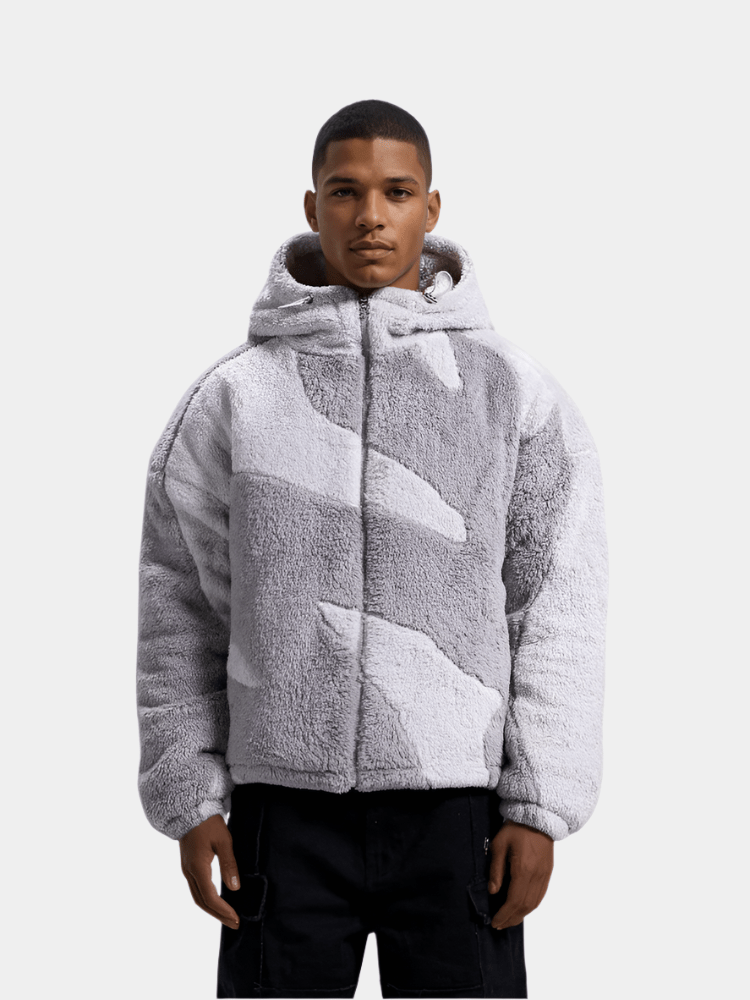 Marchmel | Homme Veste Polaire Zippée Hiver À Capuche Chaude