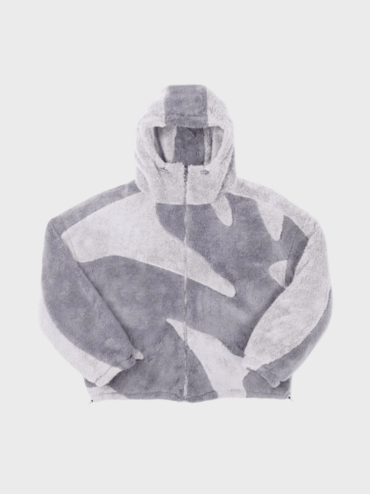 Marchmel | Homme Veste Polaire Zippée Hiver À Capuche Chaude