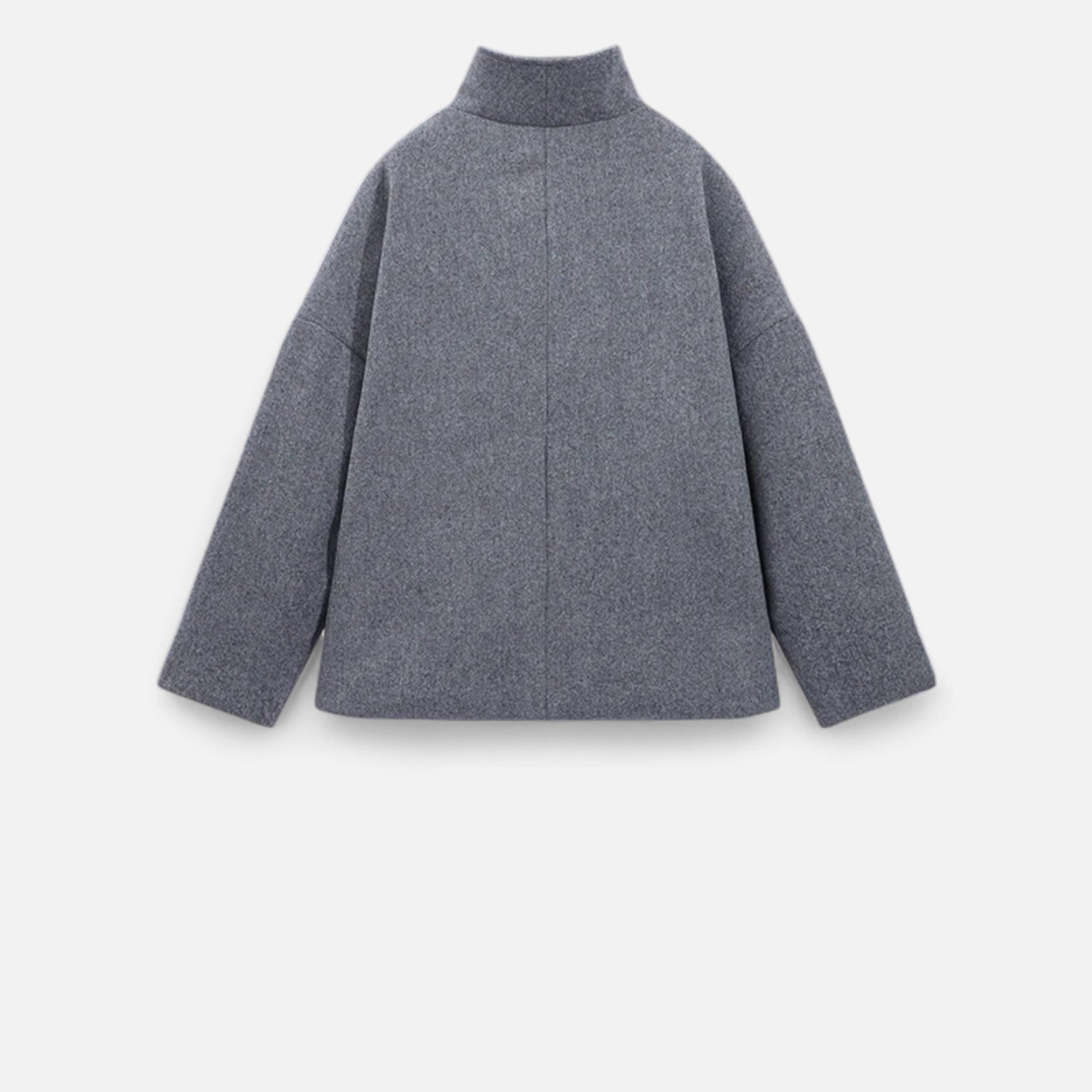 Marchmel | Manteau Court Femme Col Haut Chic