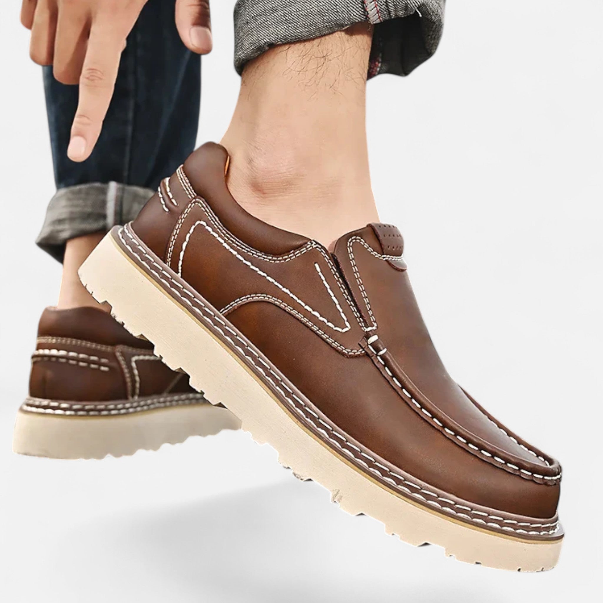 Marchmel | Mocassins Homme Monza en Cuir Classique