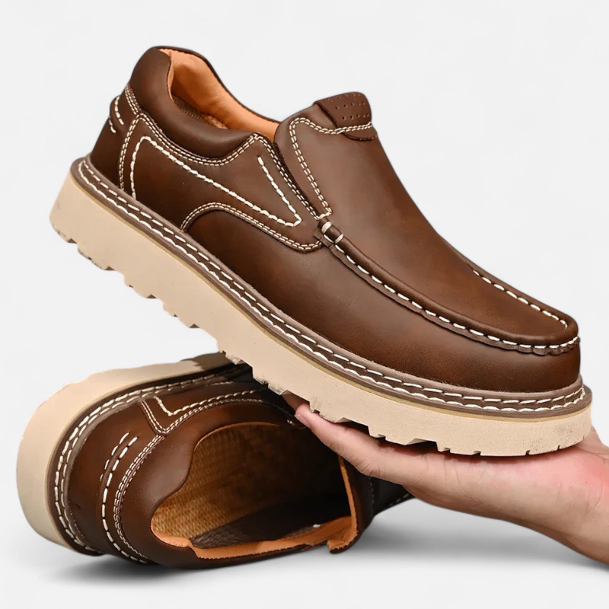 Marchmel | Mocassins Homme Monza en Cuir Classique