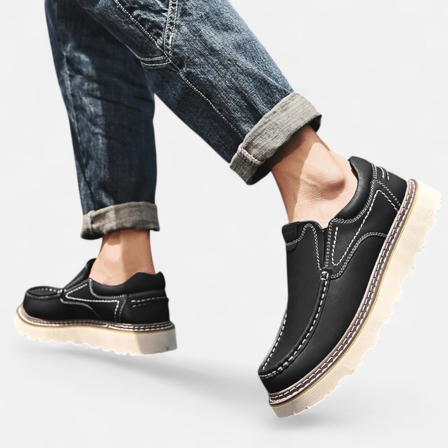 Marchmel | Mocassins Homme Monza en Cuir Classique